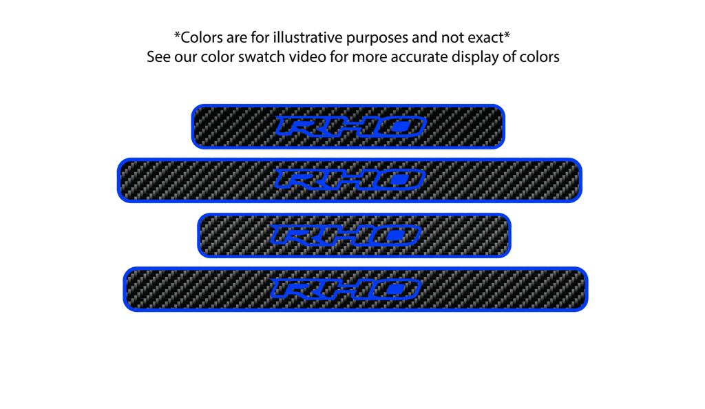 (2019+ RAM) RHO door sill plate set