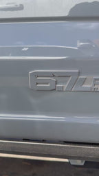 6.7L Turbo Diesel badge pair