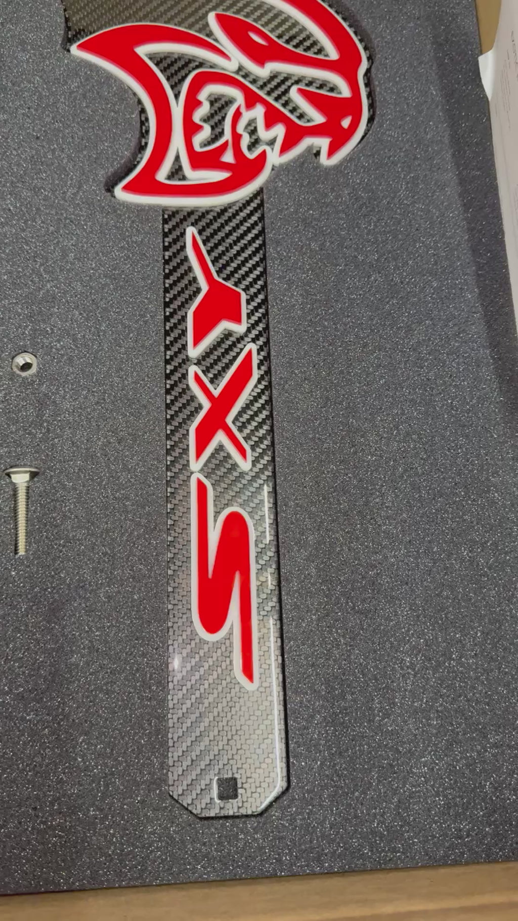Custom hood prop