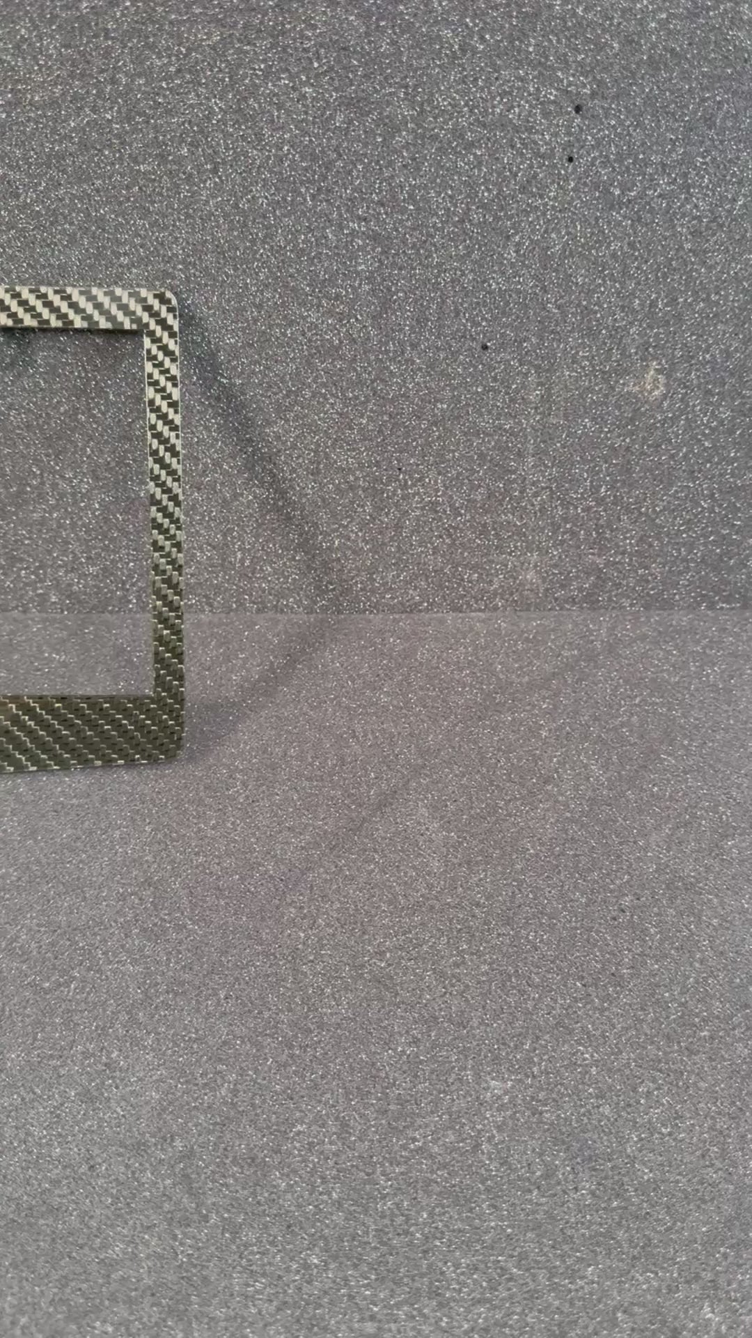 license plate frame design #1