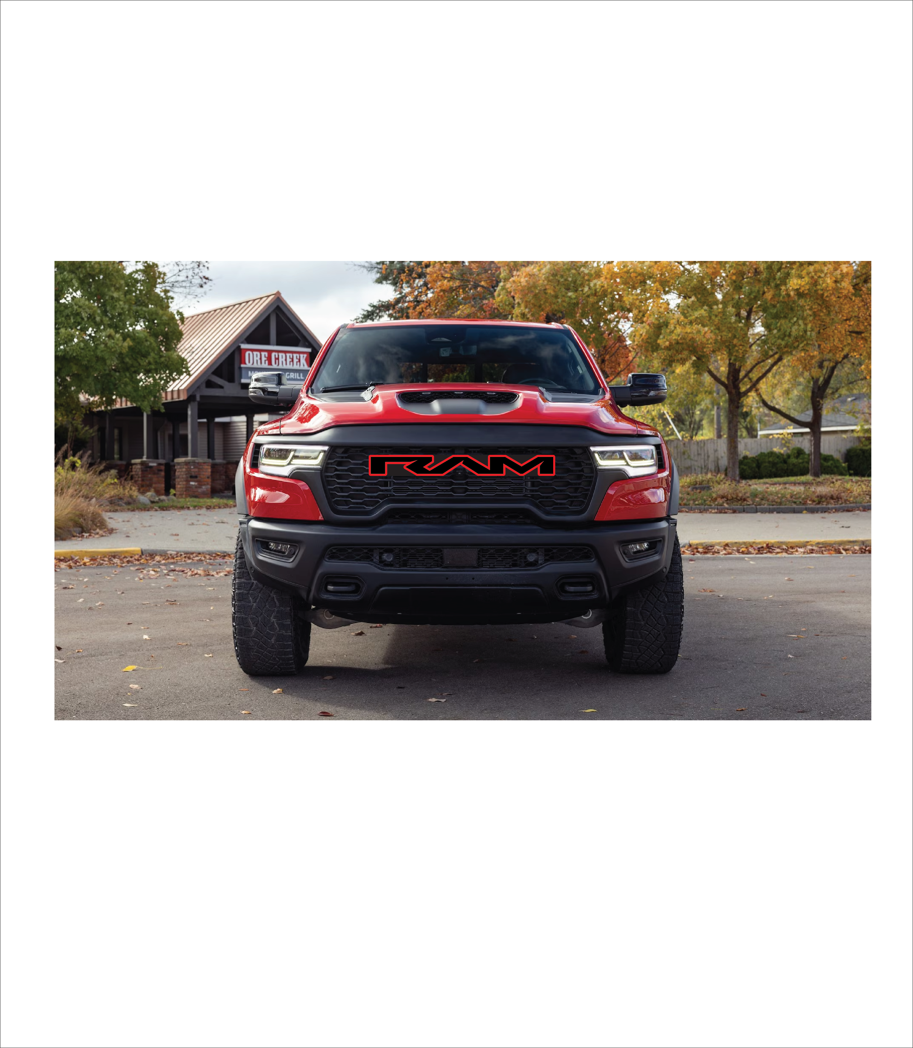 RAM TRX/RHO grille replacement badge