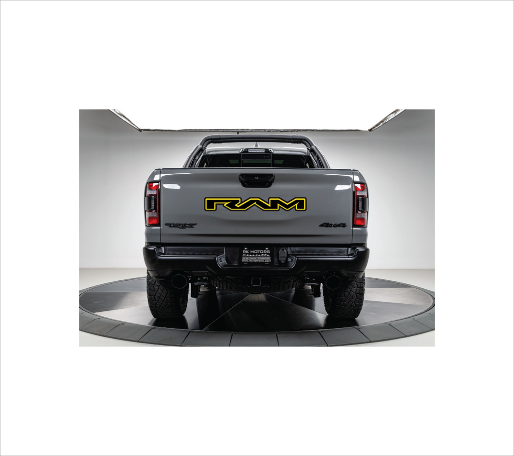 RAM 1500 tailgate replacement badge