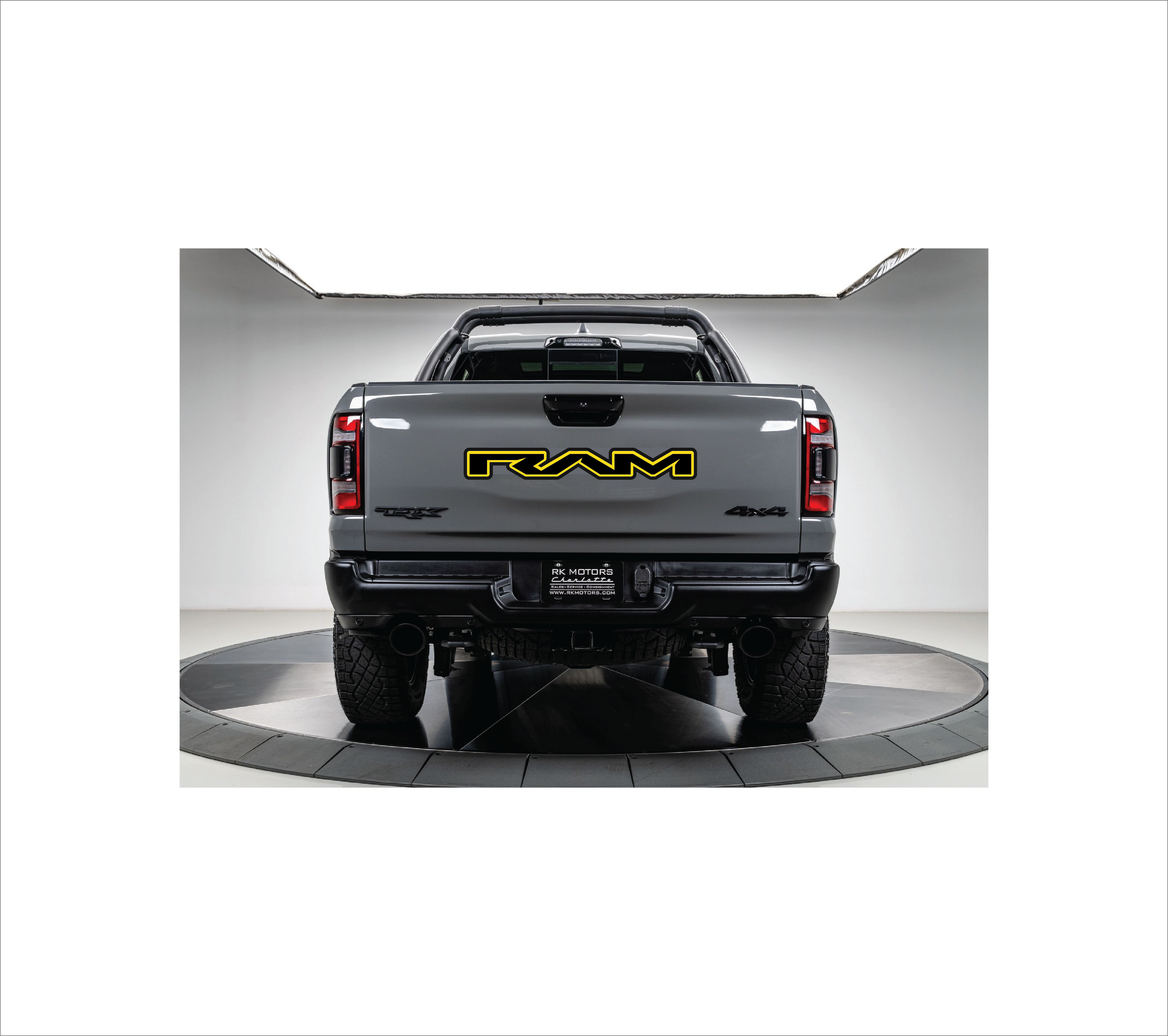 RAM 1500 tailgate replacement badge