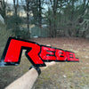 Ram Rebel Tailgate Badge (RAM Replacement)